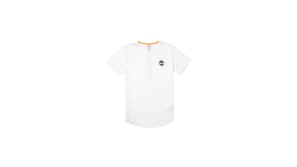 Timberland Men's Wild River Short Sleeve Tee Back Graphic Tee, White, XL, TB0A1N3C100-XL