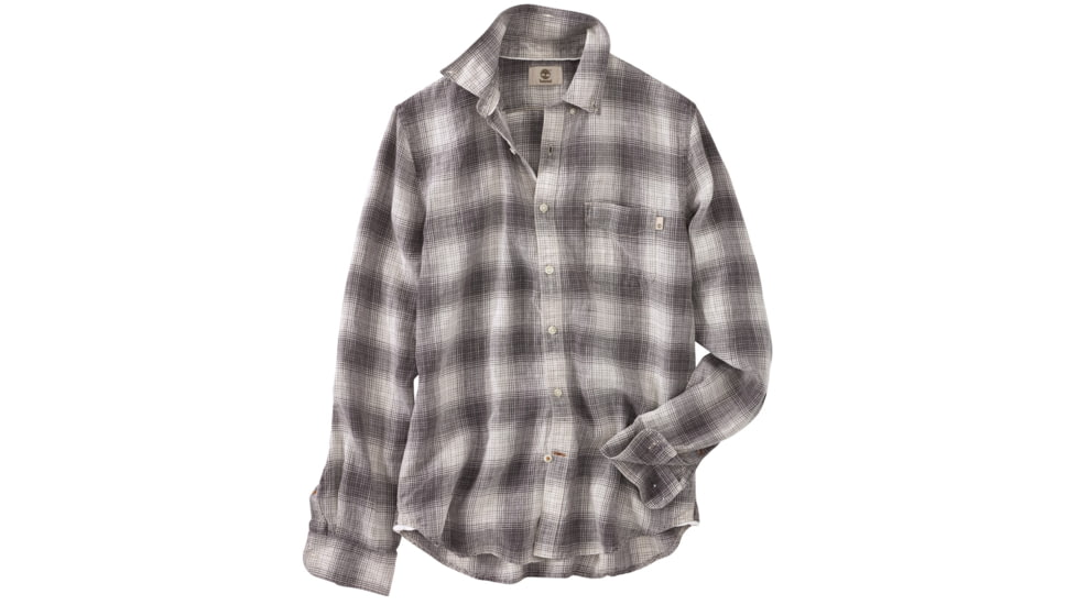 Timberland Mill River Long Sleeve Ombre Plaid Shirt - Men's-Ebony YD-Small