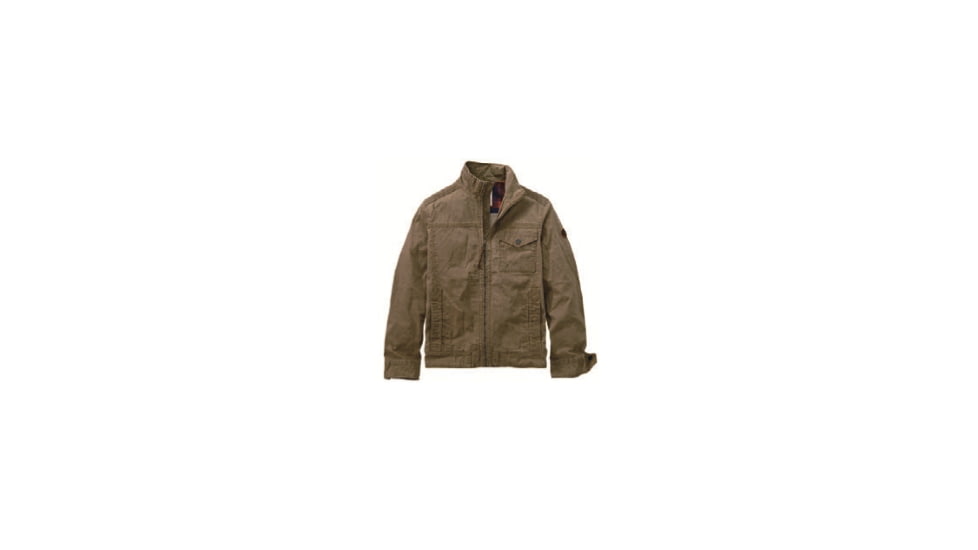 Mounta Davis Timeless Waxed Canvas Jacket - Mens-Shitake-X-Large