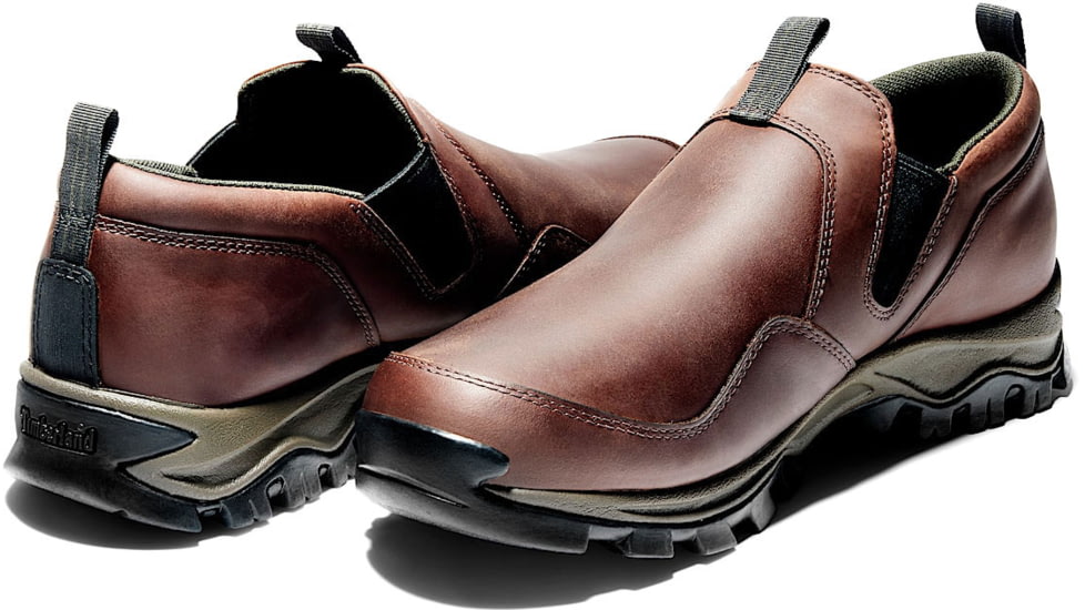 Timberland Mt. Maddsen Low Slip On Hiking Boots - Mens, Brown, 10.5 US, TB0A1QLSD71110500M