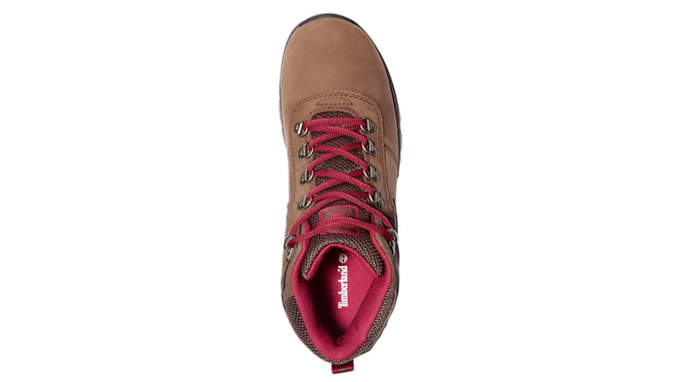 Timberland Mt. Maddsen Mid Leather Waterproof Boot - Womens, Rust Nubuck, 10, TB0A25MV643-10-MED