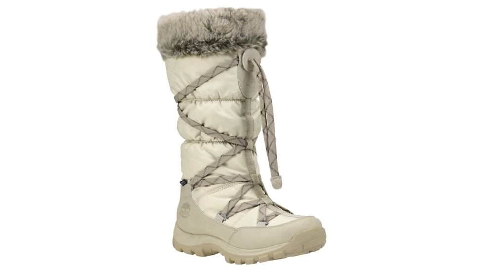 Timberland Over The Chill Waterproof Winter Boot - Womens-Winter White-Medium-9 US