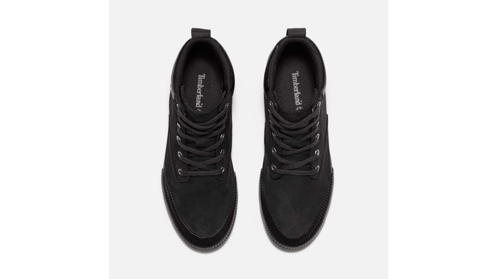 Timberland Skyla Bay 2.0 High Top Lace-Up Sneaker - Womens, Black Nubuck, 8.5, Medium, TB0A2A7ZW0508500M