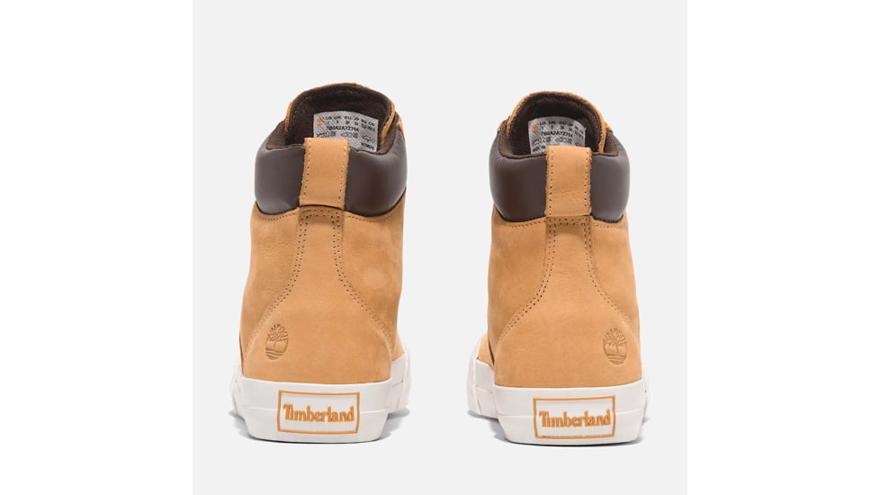 Timberland Skyla Bay 2.0 High Top Lace-Up Sneaker - Womens, Wheat Nubuck, 10, Medium, TB0A2A7Z75410000M