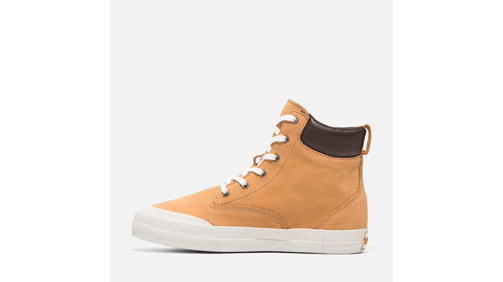 Timberland Skyla Bay 2.0 High Top Lace-Up Sneaker - Womens, Wheat Nubuck, 10, Medium, TB0A2A7Z75410000M