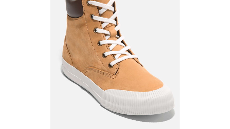 Timberland Skyla Bay 2.0 High Top Lace-Up Sneaker - Womens, Wheat Nubuck, 10, Medium, TB0A2A7Z75410000M