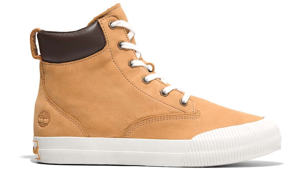 Timberland Skyla Bay 2.0 High Top Lace-Up Sneaker - Womens, Wheat Nubuck, 10, Medium, TB0A2A7Z75410000M