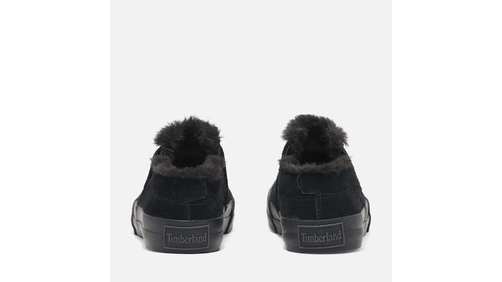 Timberland Skyla Bay 2.0 Warm Lined Low Slip On Sneaker - Womens, Black Suede, 10, Medium, TB0A2ABGEK410000M