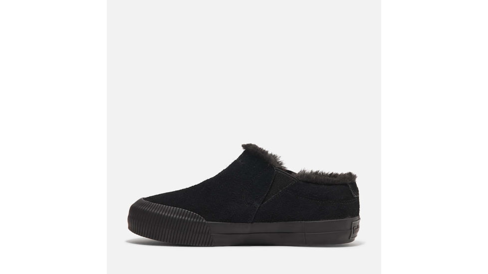 Timberland Skyla Bay 2.0 Warm Lined Low Slip On Sneaker - Womens, Black Suede, 10, Medium, TB0A2ABGEK410000M