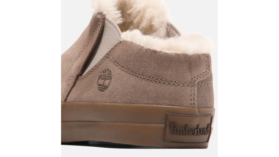 Timberland Skyla Bay 2.0 Warm Lined Low Slip On Sneaker - Womens, Taupe Suede, 11, Medium, TB0A2ABGET511000M