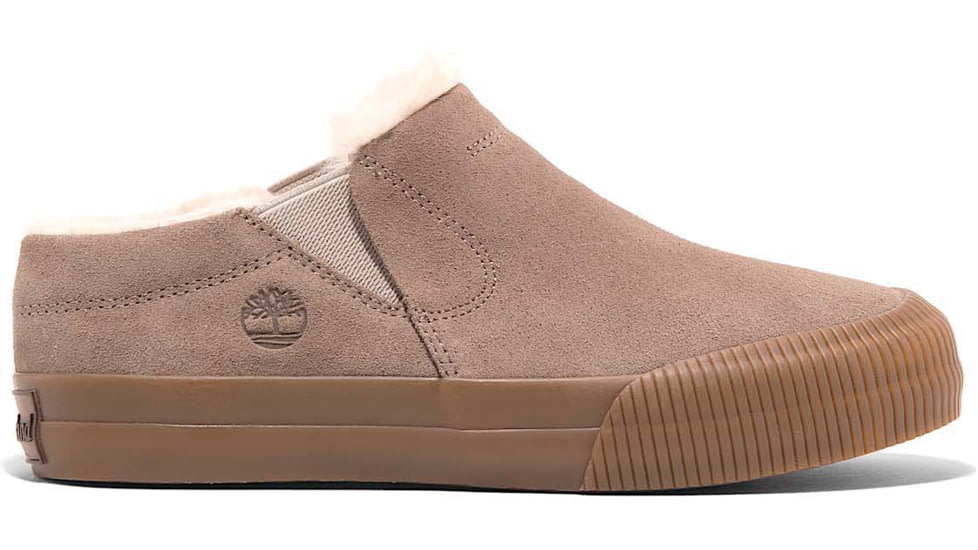 Timberland Skyla Bay 2.0 Warm Lined Low Slip On Sneaker - Womens, Taupe Suede, 11, Medium, TB0A2ABGET511000M