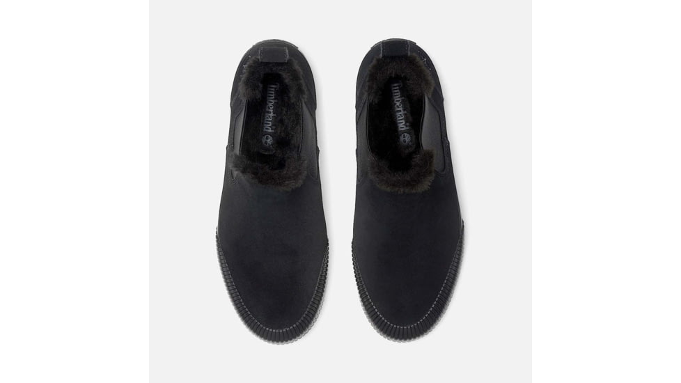 Timberland Skyla Bay 2.0 Warm Lined Mid Pull On Sneaker - Womens, Black Suede, 5.5, Medium, TB0A2AEWEK405500M