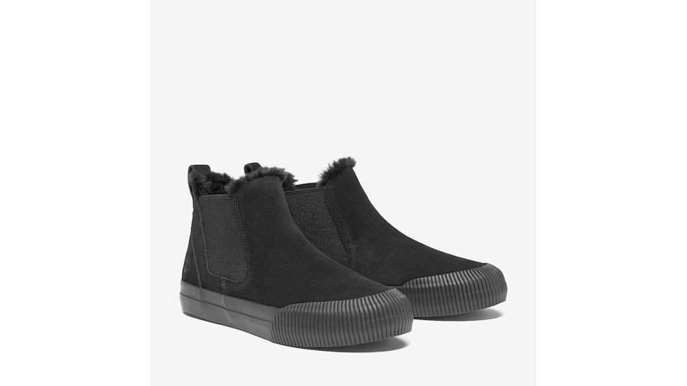 Timberland Skyla Bay 2.0 Warm Lined Mid Pull On Sneaker - Womens, Black Suede, 5.5, Medium, TB0A2AEWEK405500M