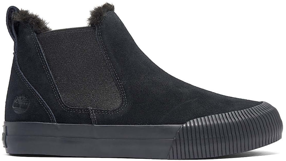 Timberland Skyla Bay 2.0 Warm Lined Mid Pull On Sneaker - Womens, Black Suede, 5.5, Medium, TB0A2AEWEK405500M