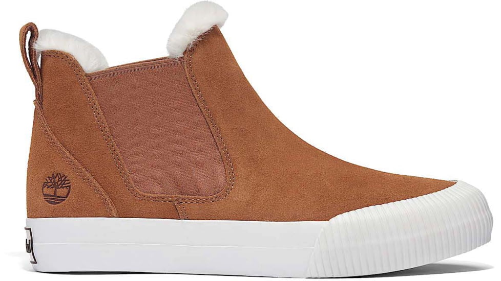 Timberland Skyla Bay 2.0 Warm Lined Mid Pull On Sneaker - Womens, Rust Suede, 7, Medium, TB0A2AEWEIZ07000M