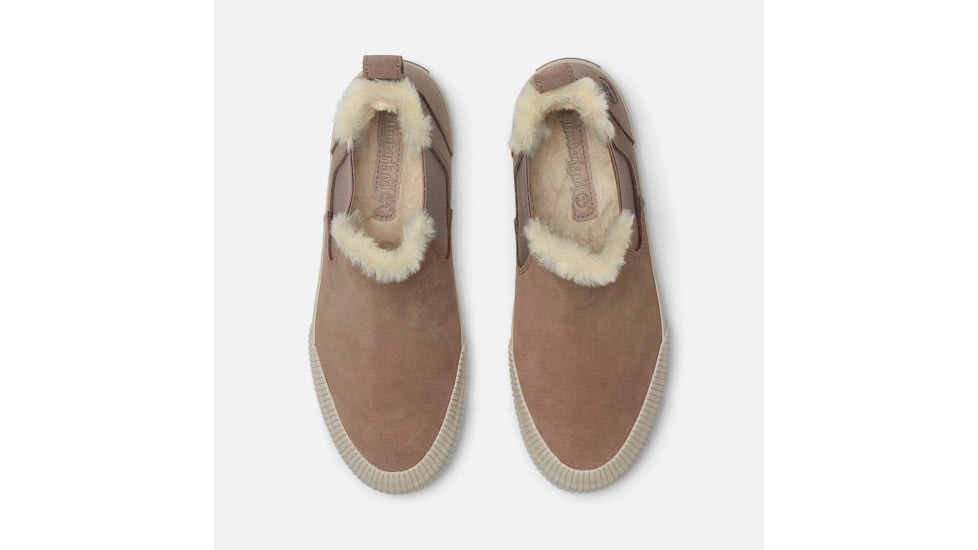 Timberland Skyla Bay 2.0 Warm Lined Mid Pull On Sneaker - Womens, Taupe Suede, 11, Medium, TB0A2AEWET511000M