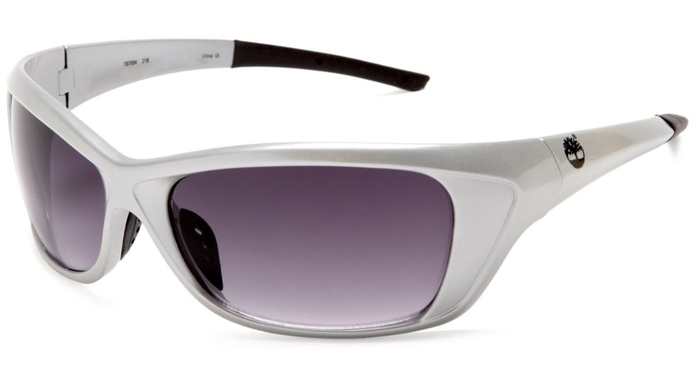 Timberland TB7054 Sport Sunglasses, Pearl White Frame &amp; Gradient Smoke Lens TB70540021B 