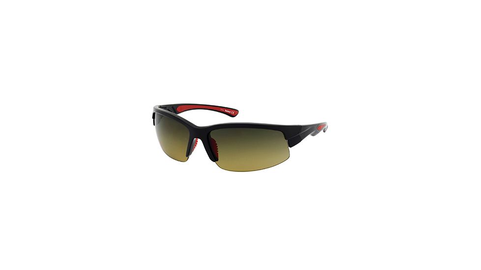 Timberland TB9048 Sunglasses - Shiny Black / Smoke Frame Color