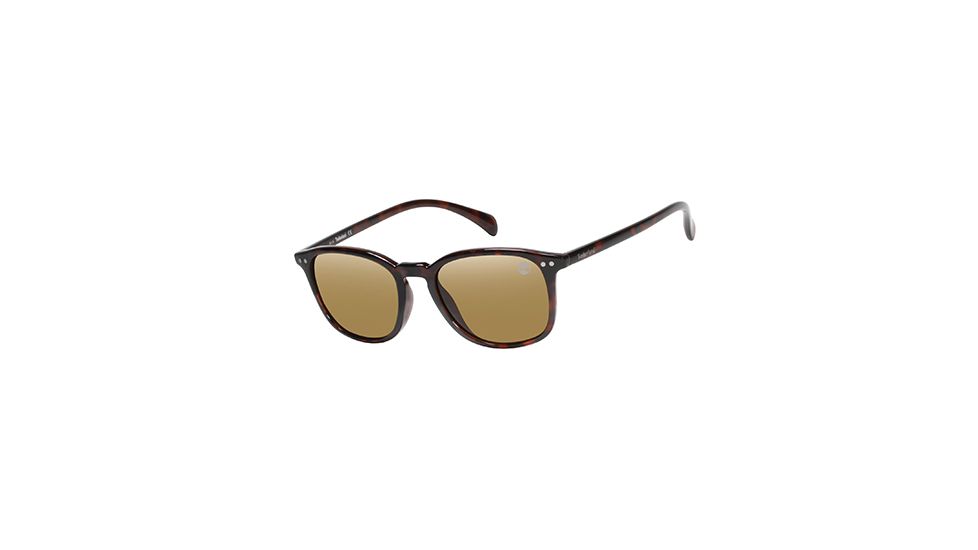 Timberland TB9066 Sunglasses - Red Frame Color, Brown Polarized Lens Color