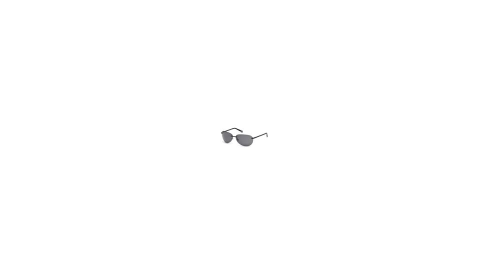 Timberland TB9117 Sunglasses - Matte Black Frame Color, Smoke Lens Color