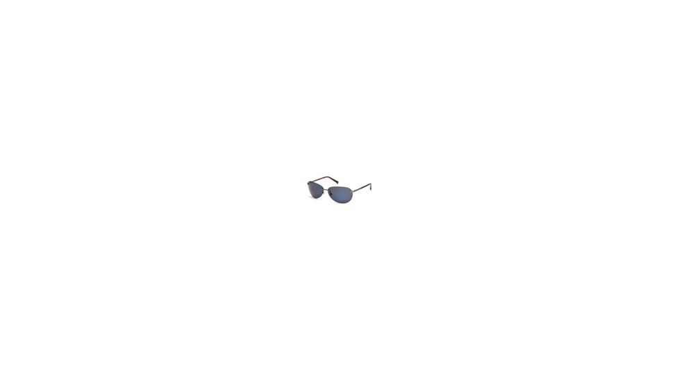 Timberland TB9117 Sunglasses - Matte Gun Metal Frame Color, Smoke Polarized Lens Color