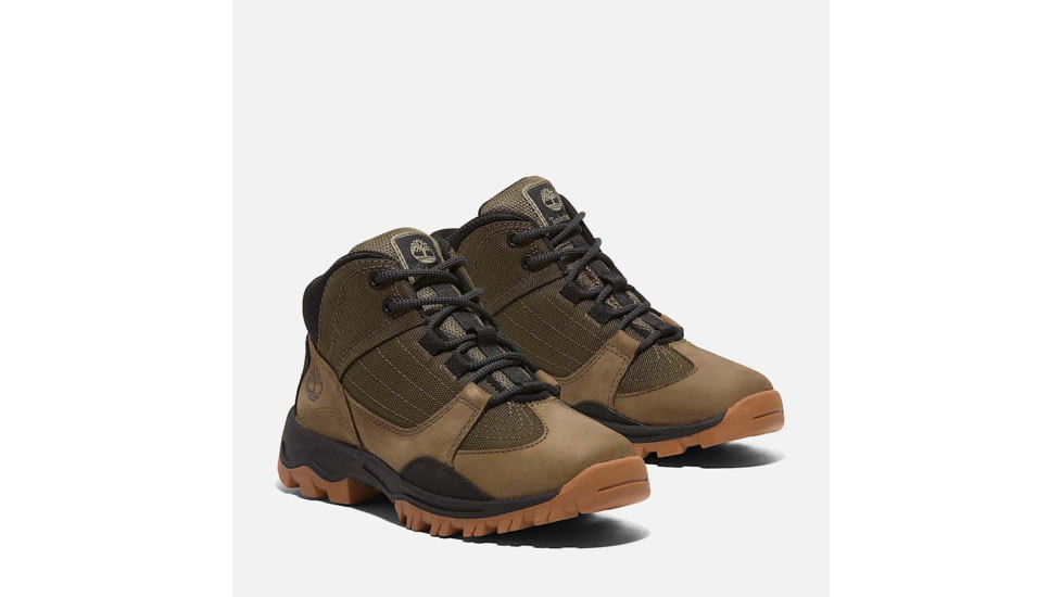 Timberland Toddler Mt. Maddsen Boot - Kids, Olive Nubuck, 4, Medium, TB0A6B96EO804000M