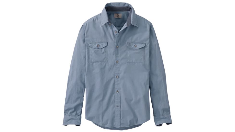 Warner River Cargo Long Sleeve Shirt - Mens-Infinity-Medium