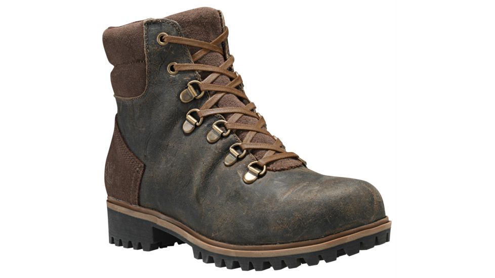 Timberland Wheelwright Hiker Waterproof Casual Boot - Women's-Dark Brown-Medium-6.5