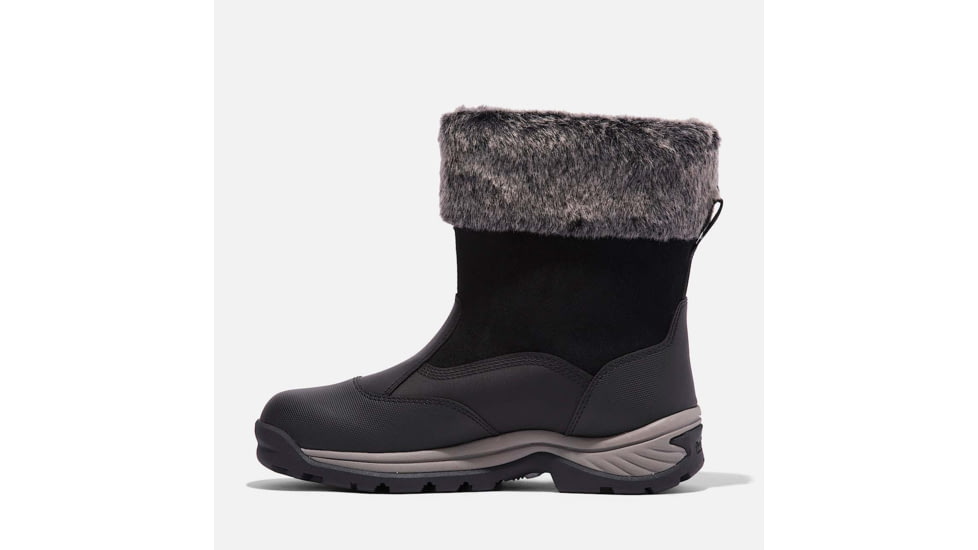 Timberland White Ledge Mid Pull On Boot - Womens, Jet Black, 5, Medium, TB1A2KQY01505000M