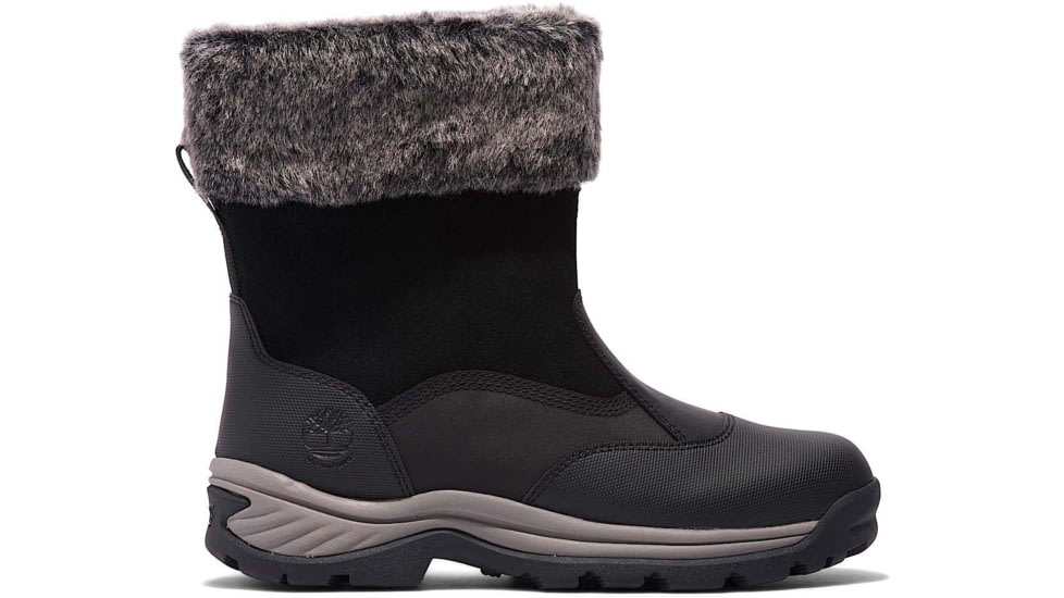 Timberland White Ledge Mid Pull On Boot - Womens, Jet Black, 5, Medium, TB1A2KQY01505000M