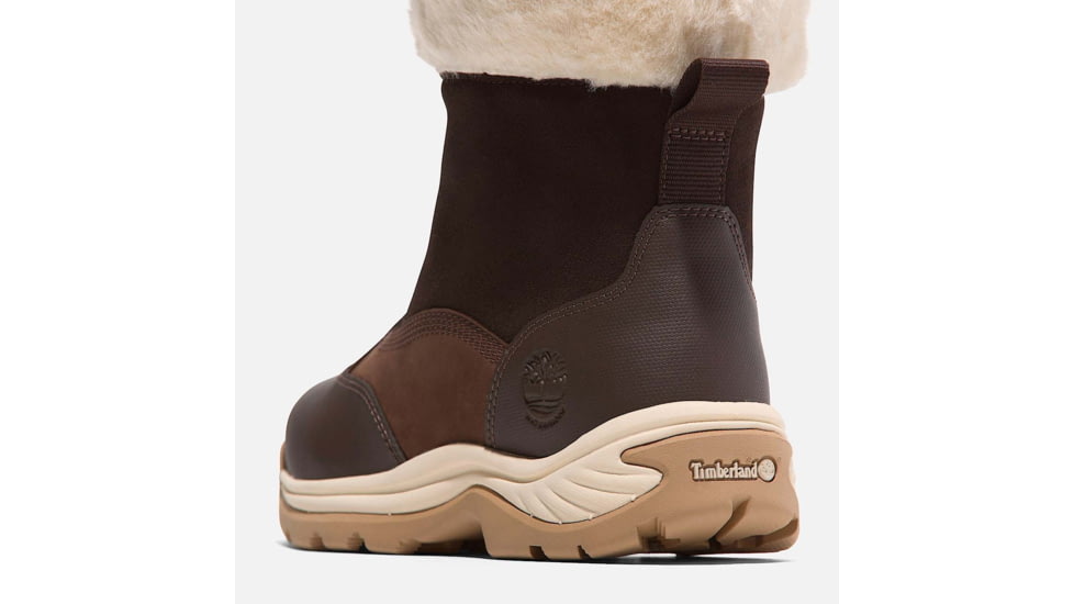 Timberland White Ledge Mid Pull On Waterproof Snow Boot - Womens, Dark Brown Full Grain, 8, Medium, TB0A2KVWW0108000M