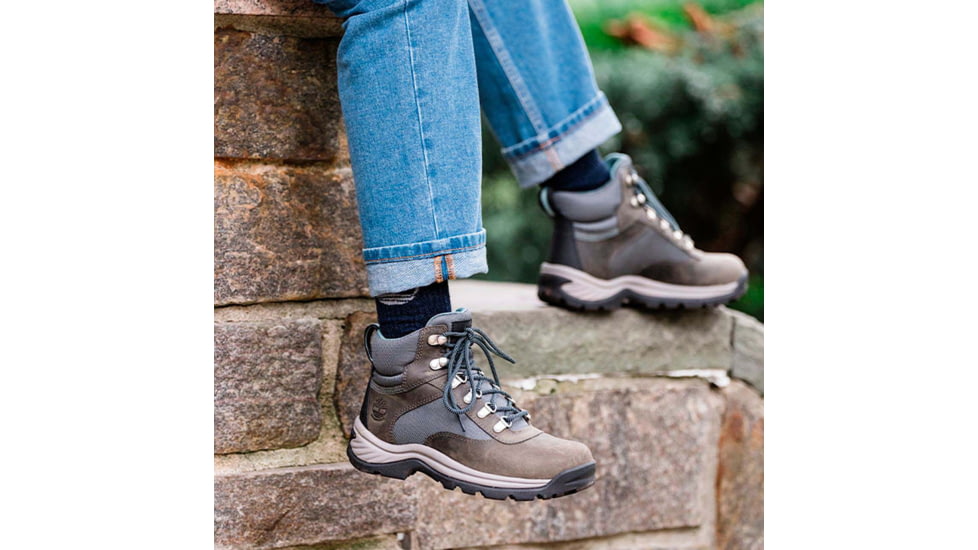 Timberland White Ledge Waterproof Hiking Boot - Womens, Medium Grey, 6, Medium, TB1A42KWF4906000M