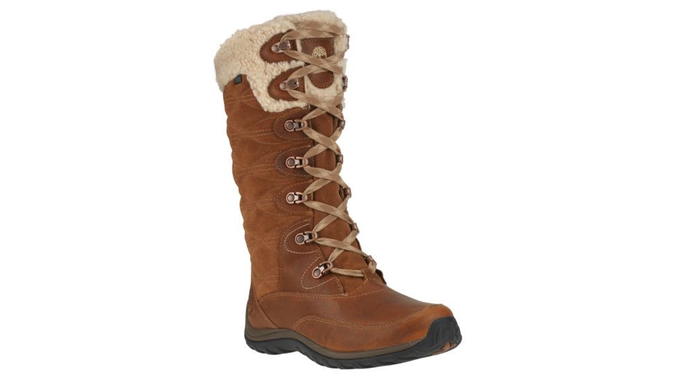 Timberland Willowood Waterproof Winter Boot - Womens-Brown-Medium-8.5 US