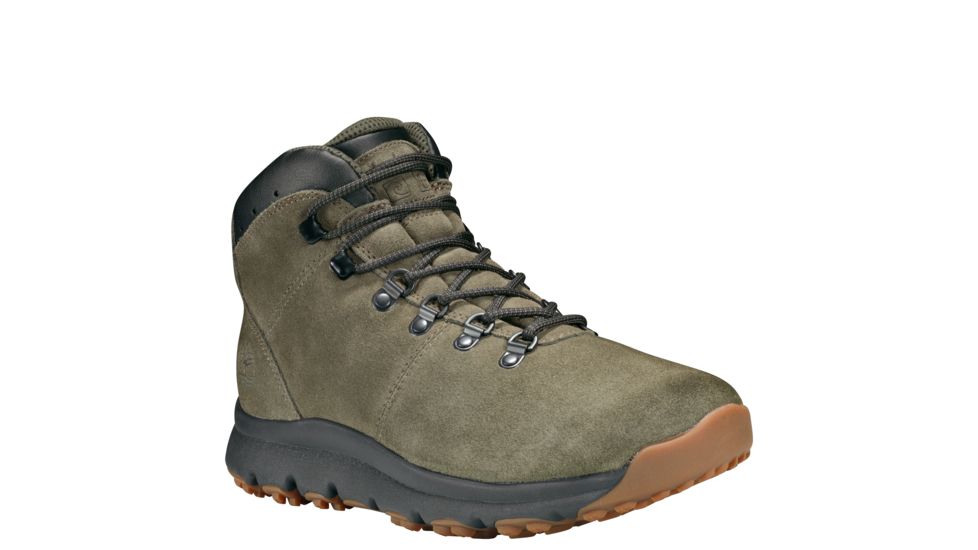 Timberland World Hiker Mid Boots - Men's, Dark Olive