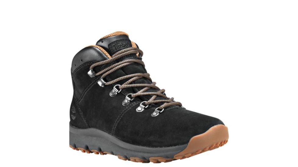 Timberland World Hiker Mid Boots - Mens, Black, Medium, 12, TB0A1QFL015-120-Medium