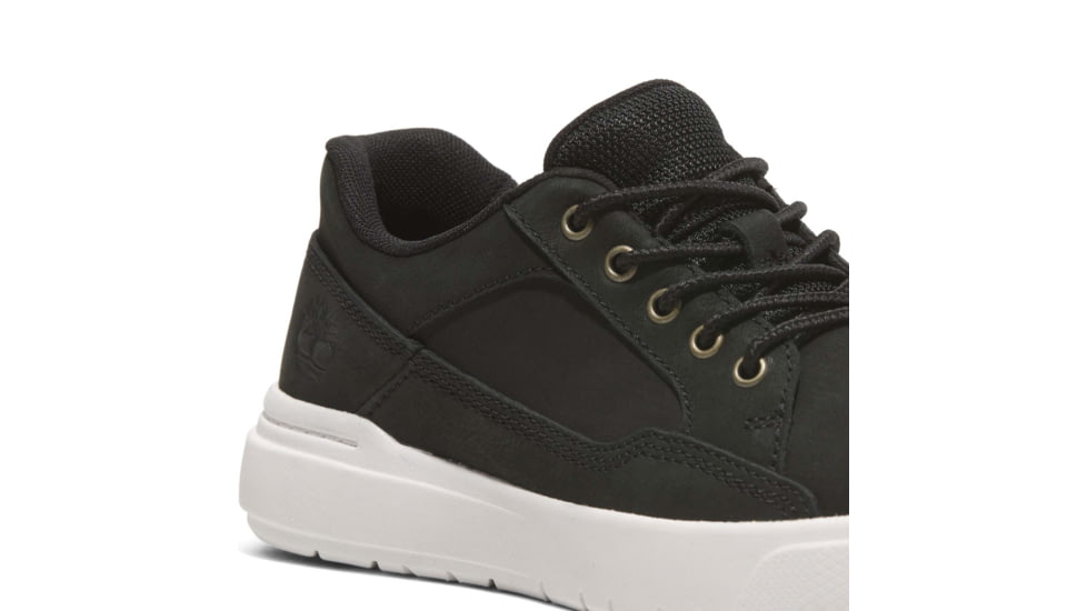 Timberland Youth Allston Low Lace Up Shoes - Mens, Black Nubuck, 1.5, Medium, TB0A2G8HW0501500M