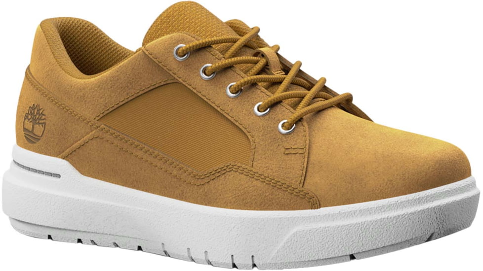 Timberland Youth Allston Low Lace Up Shoes - Mens, Wheat Nubuck, 13, Medium, TB0A2G8H75413000M