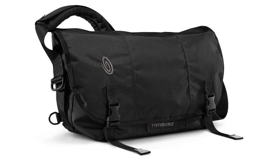 Timbuk2 Classic Messenger Bag-Black/Black-X-Small