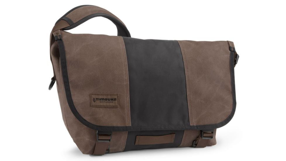 Timbuk2 Classic Messenger Bag-Dark Brown/Black-Small