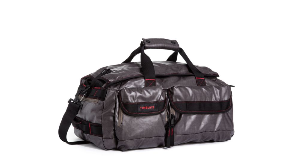 Navigator Duffel Bag-Carbon/Fire-Small