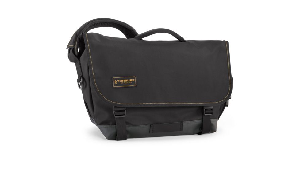 Timbuk2 Stork Diaper Messenger Bag-Black/Gold-Medium