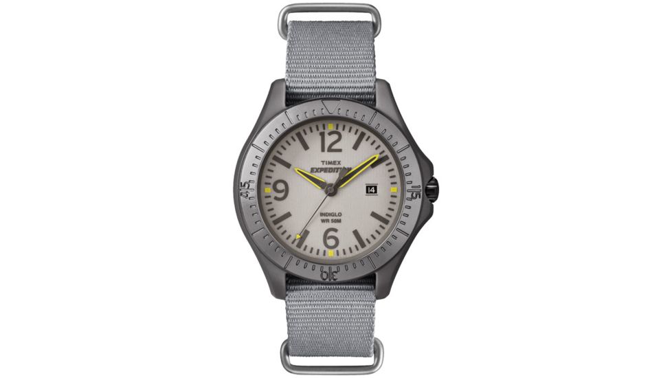 Timex  Exp Alum Camp Slip-gray T499319J