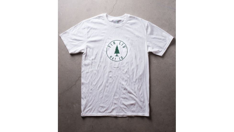 Tinlid Hat Co. Organic Cotton Chalk T-Shirt - Men's-Small