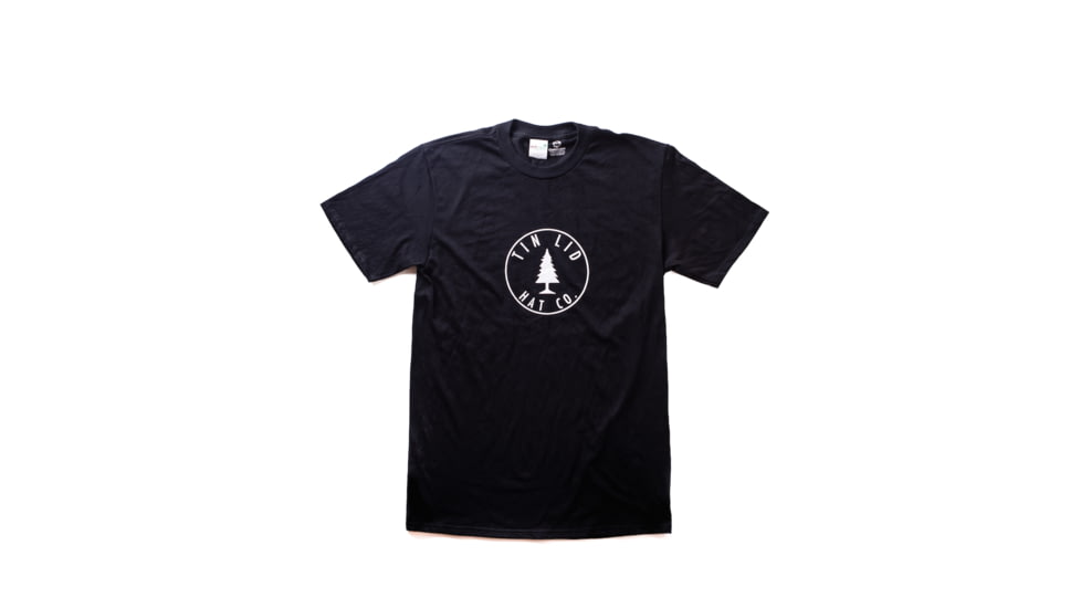 Tinlid Hat Co. Organic Cotton Coal T-Shirt - Men's-Small