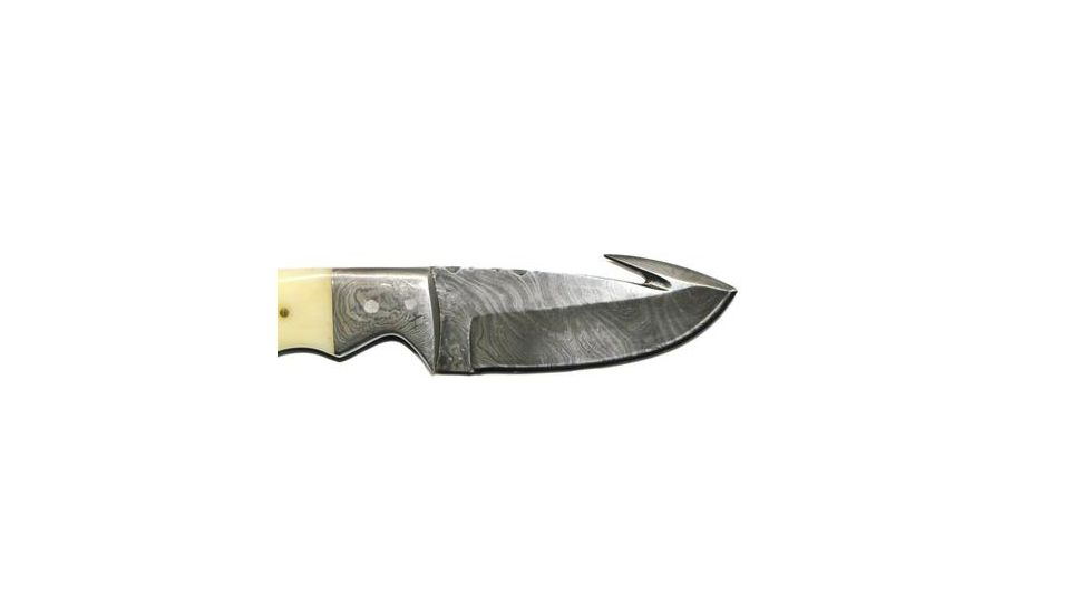 Titan Damascus Fixed Blade Knife 8in TD-104, TDK-104