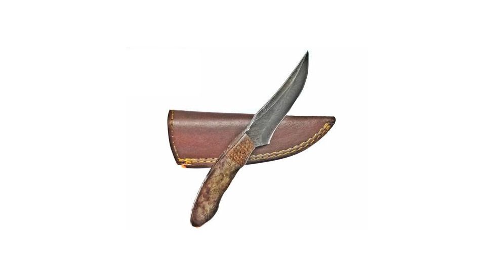 Titan Damascus Skinning Knife by Titan TD-171, 7.3in TD-171