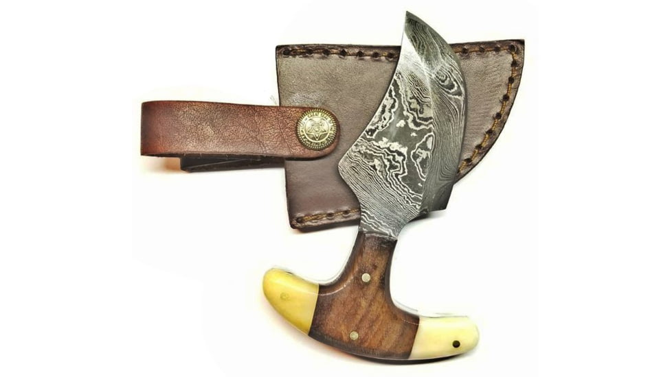 Titan Damascus Steel Fixed Knife 4.2in TD-091, TDK-91