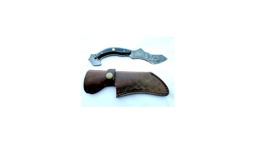 Titan Damascus Steel Fixed Knife 8in TD-056 TD-056