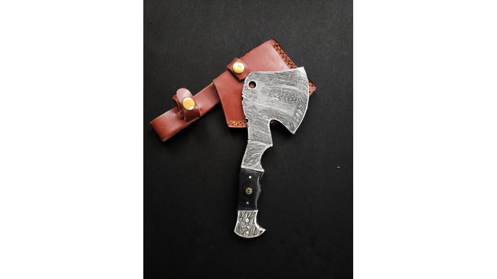 Titan Damascus Steel Hunting 3.8in Knife TD-013, TDK-13