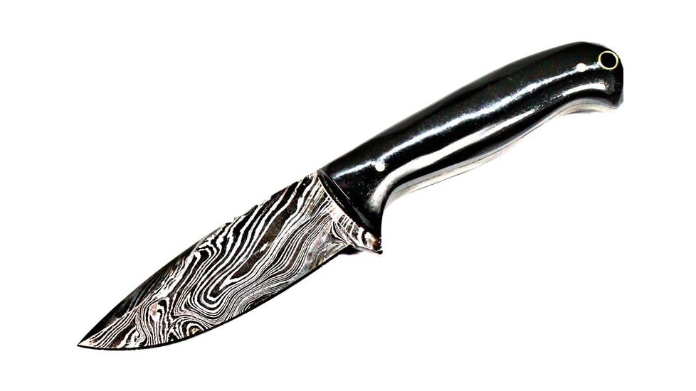 Titan Damascus Steel Hunting 7.6in KnifeTD-004, TDK-4